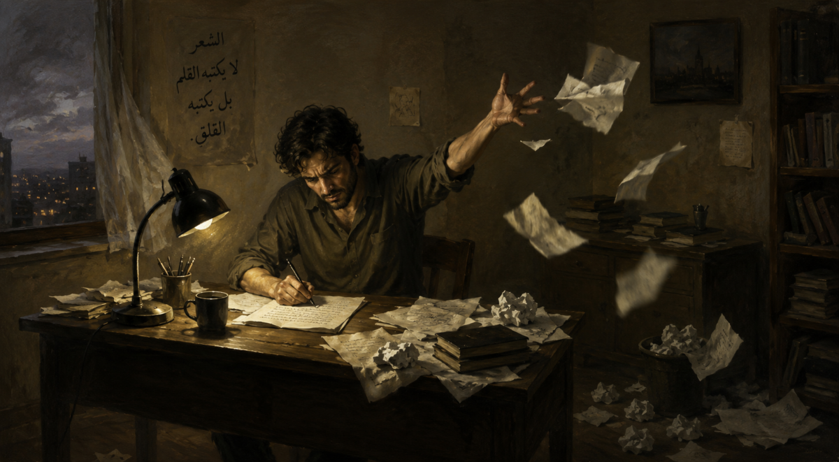 منزعج مما يكتب