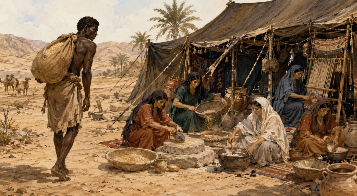 أسود ونساء